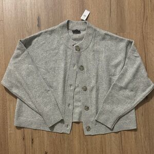 GAP CashSoft Gray Women's Cardigan Sweater